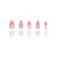 French - Pink Balletcore - Medium Almond