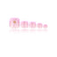 3D - Pink Petal - Toe Nails