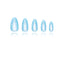 Cat Eye - Starry Ocean - Short Almond