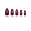 Solid Color - Gala Crimson - Short Almond