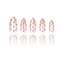 Cat Eye - Polka Dot - Medium Almond
