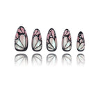 3D - Aurora Butterfly - Medium Almond