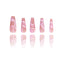 Patterned - Rosy Trace - Long Coffin