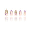 Patterned - Lavender Reverie - Medium Almond