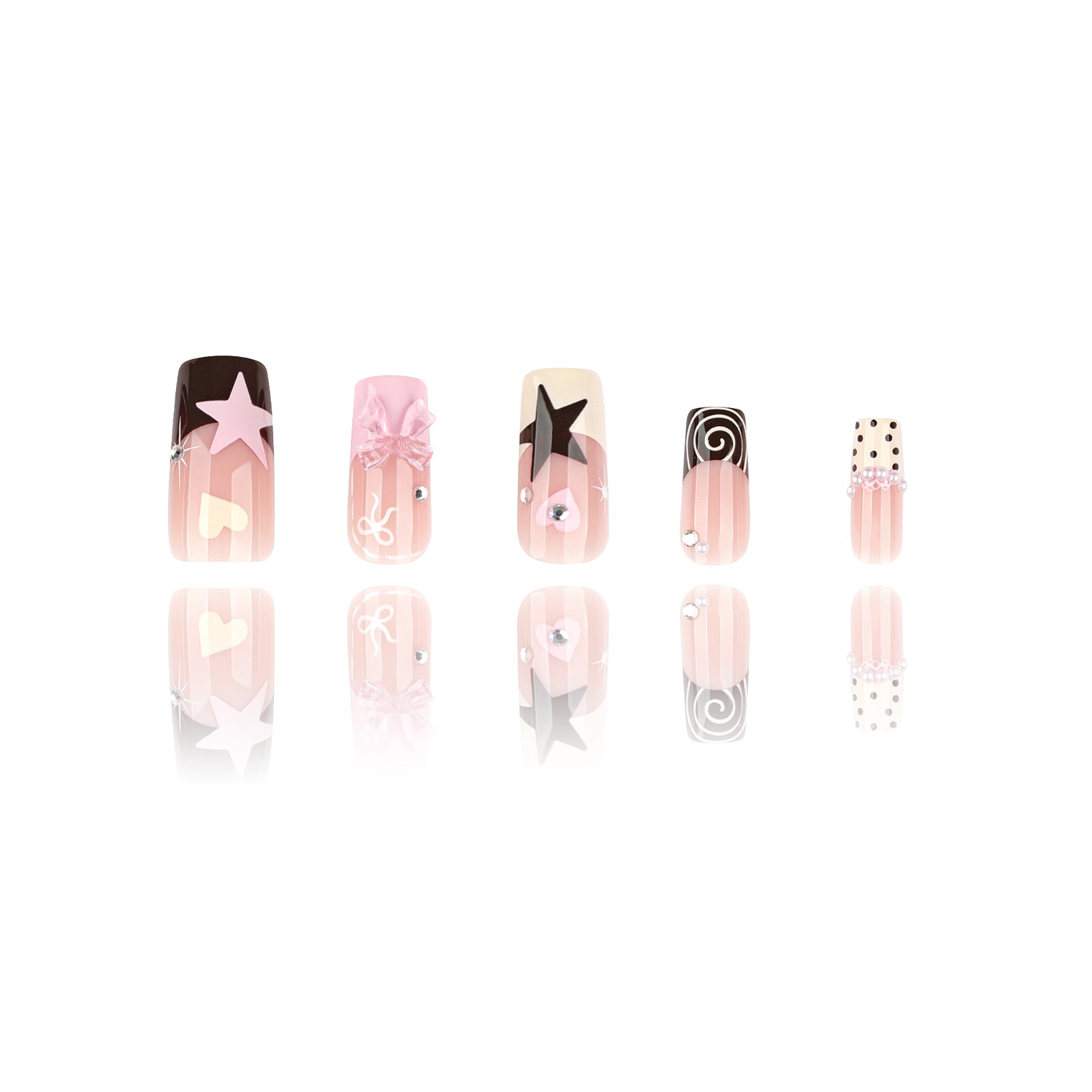 3D - Starry Coquette - Medium Square Main image
