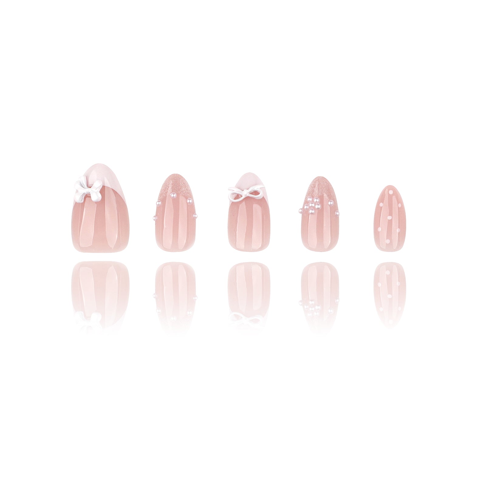 3D - Vintage Sweetie - Short Almond Main image