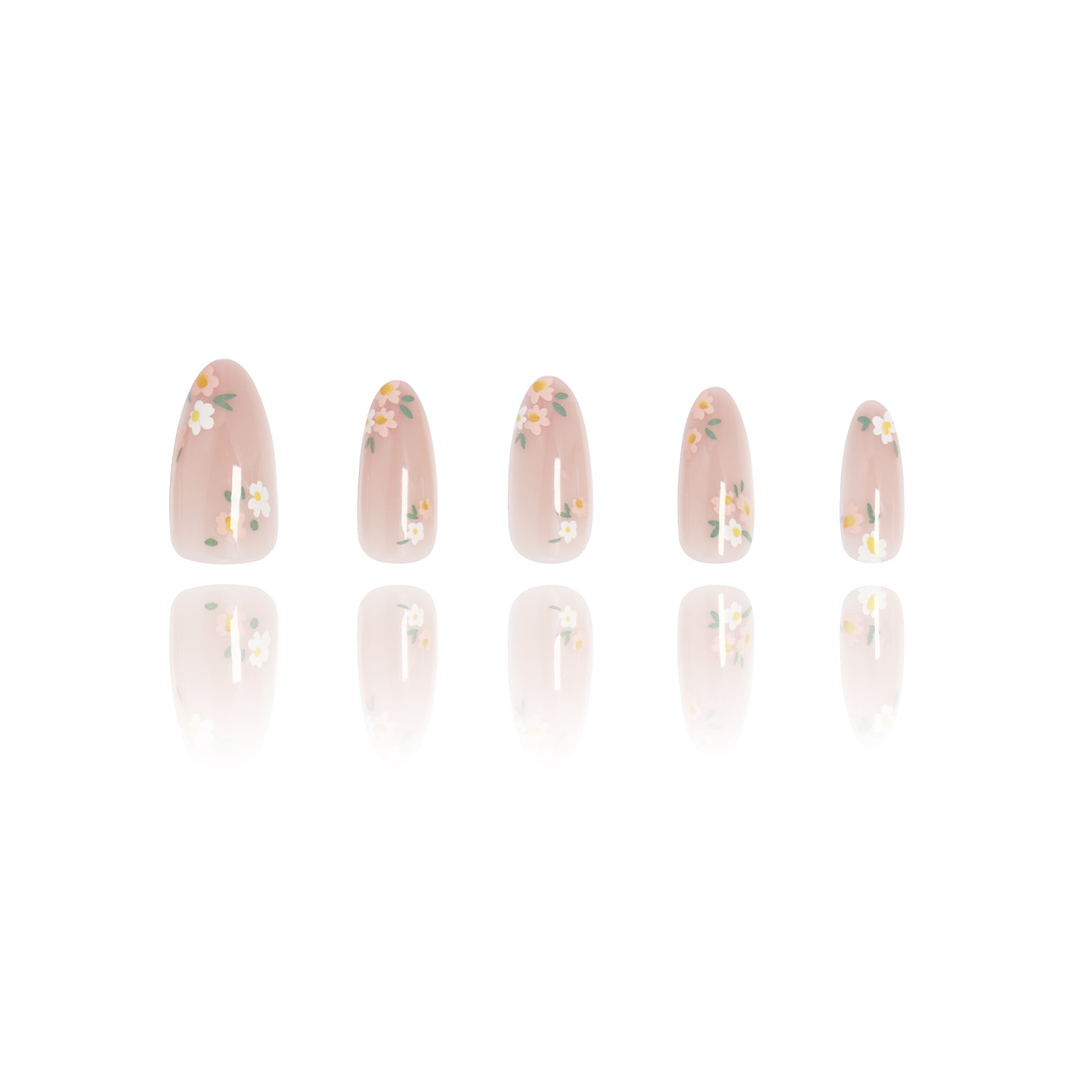 Patterned - Spring Bloom - Medium Almond Main image