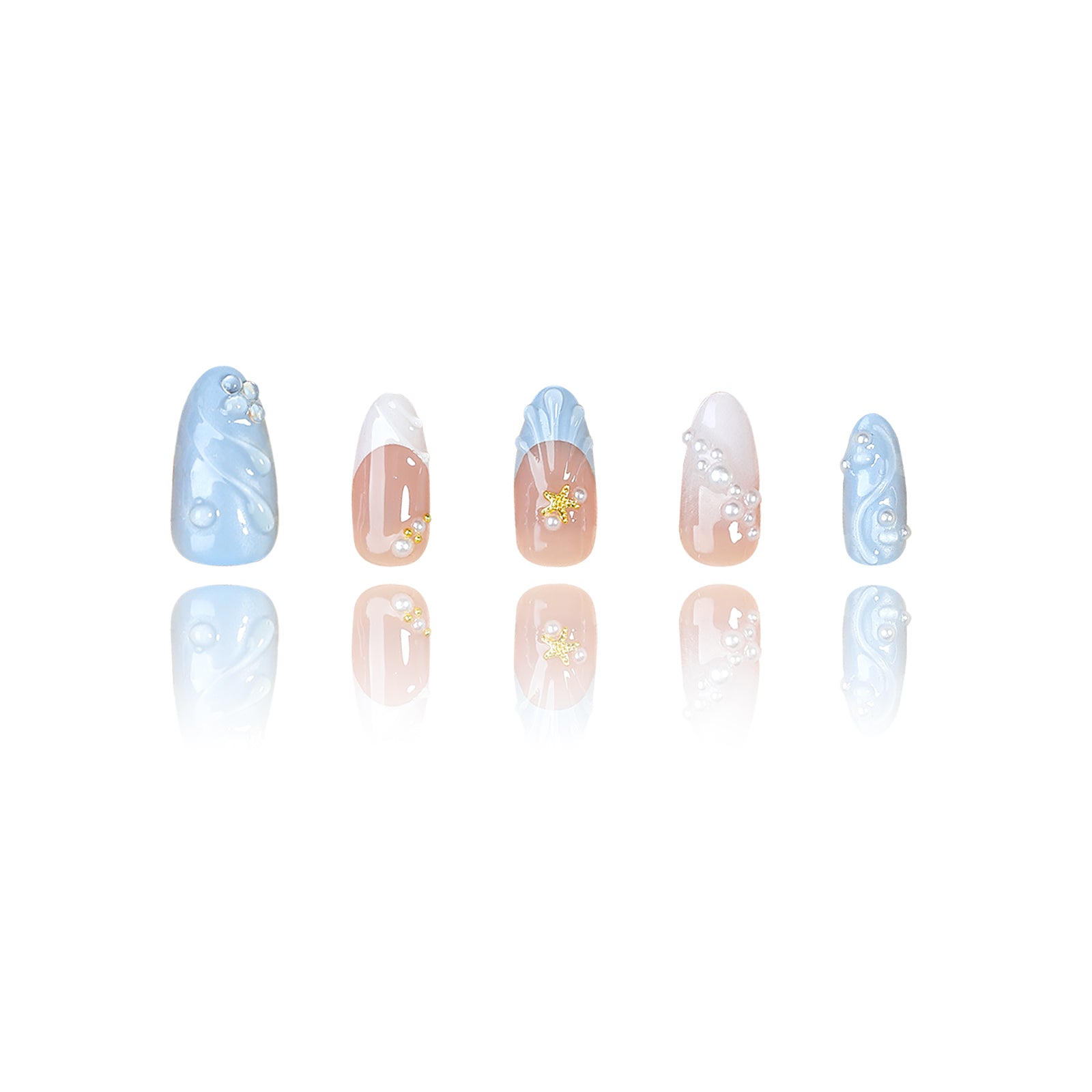 3D - Ocean Ripples - Medium Oval Main image