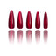 Cat Eye - Red Gem - Long Stiletto