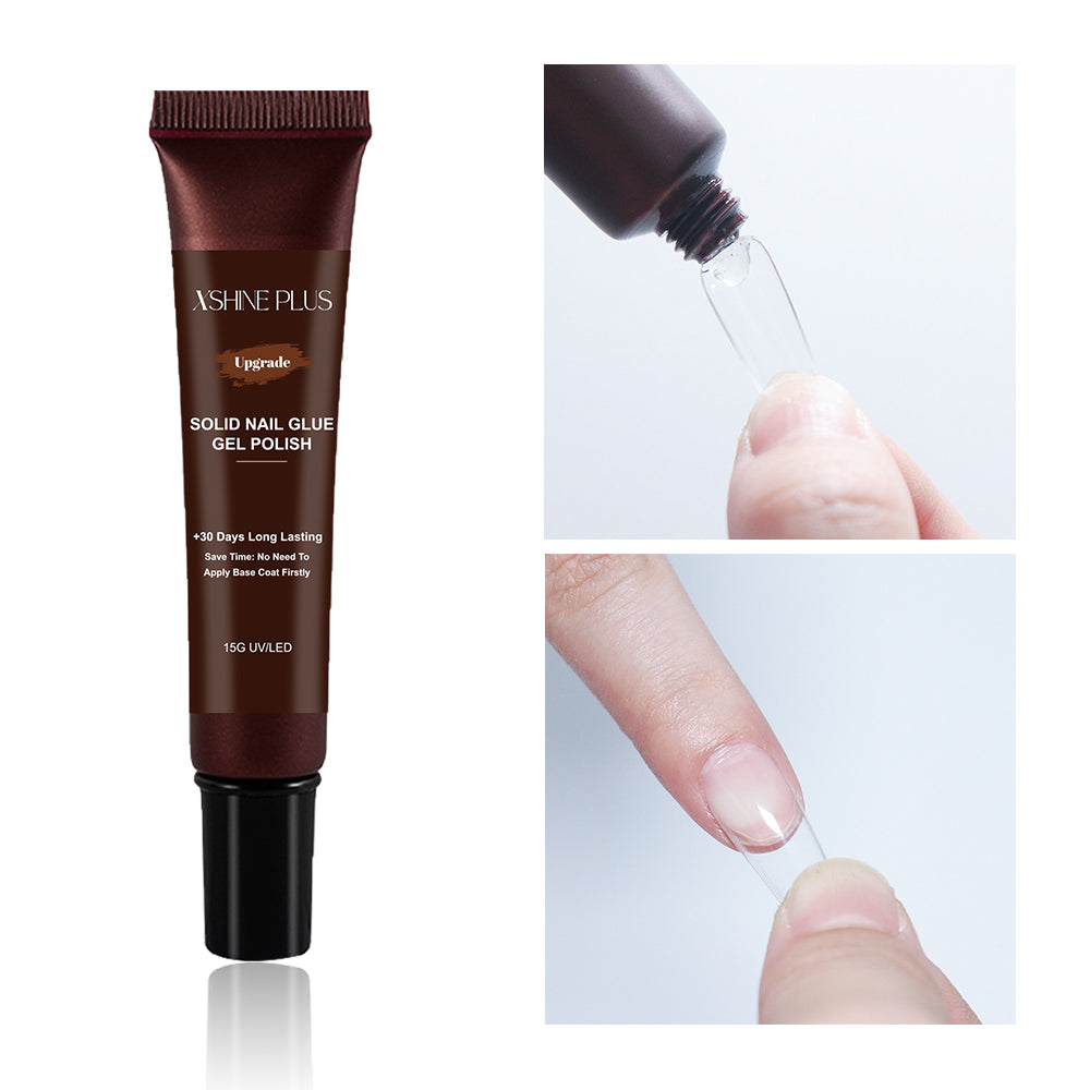 XSHINE PLUS Solid Nail Glue Gel Polish Main image