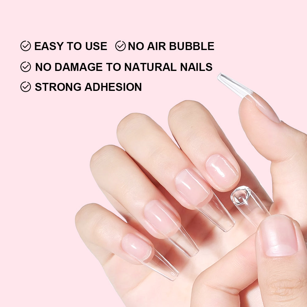 Solid Press-On Nail Tips Adhesive Glue 15g