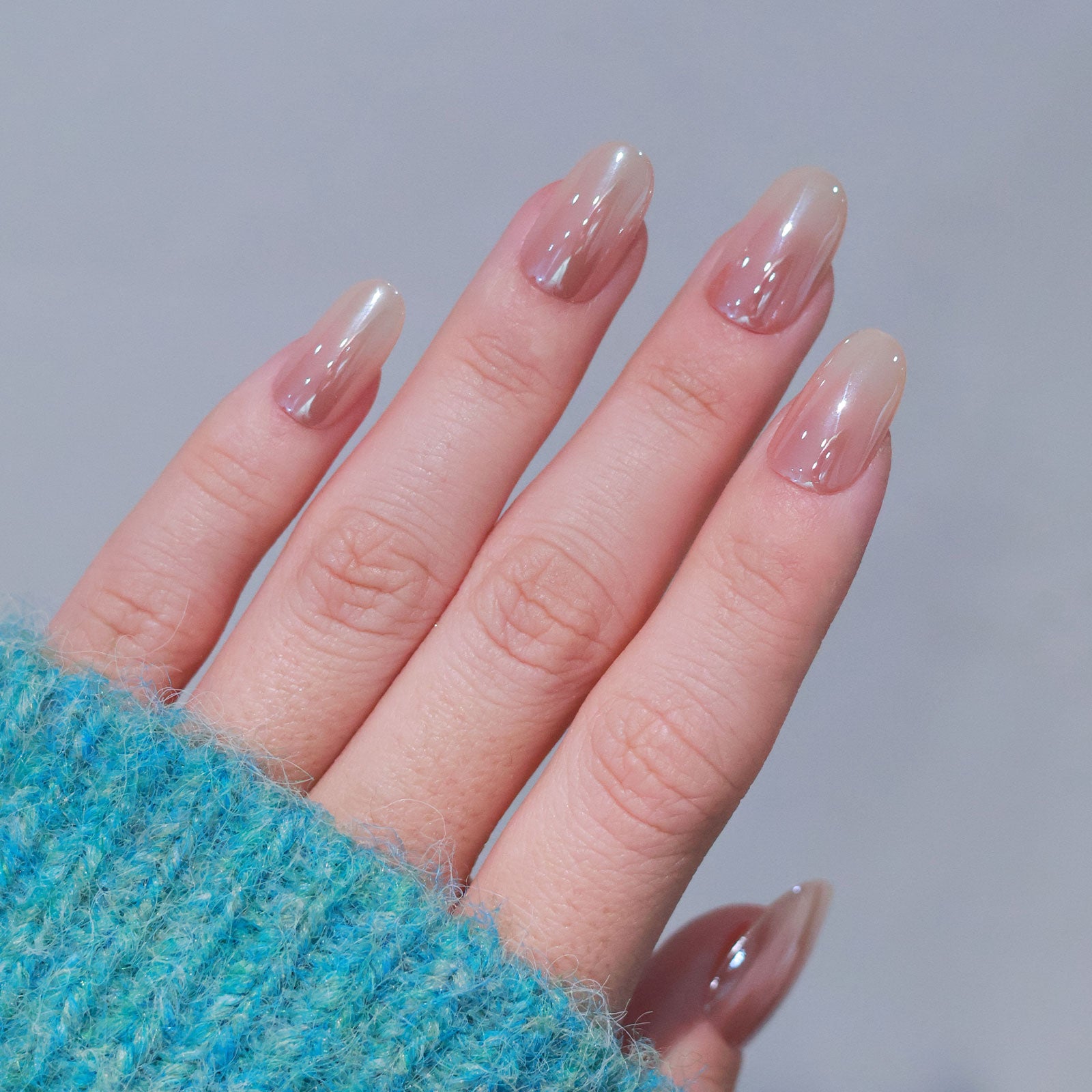 Chrome - Natural Pearl - Short Oval