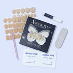 3D - Creamy Garden - Medium Almond
