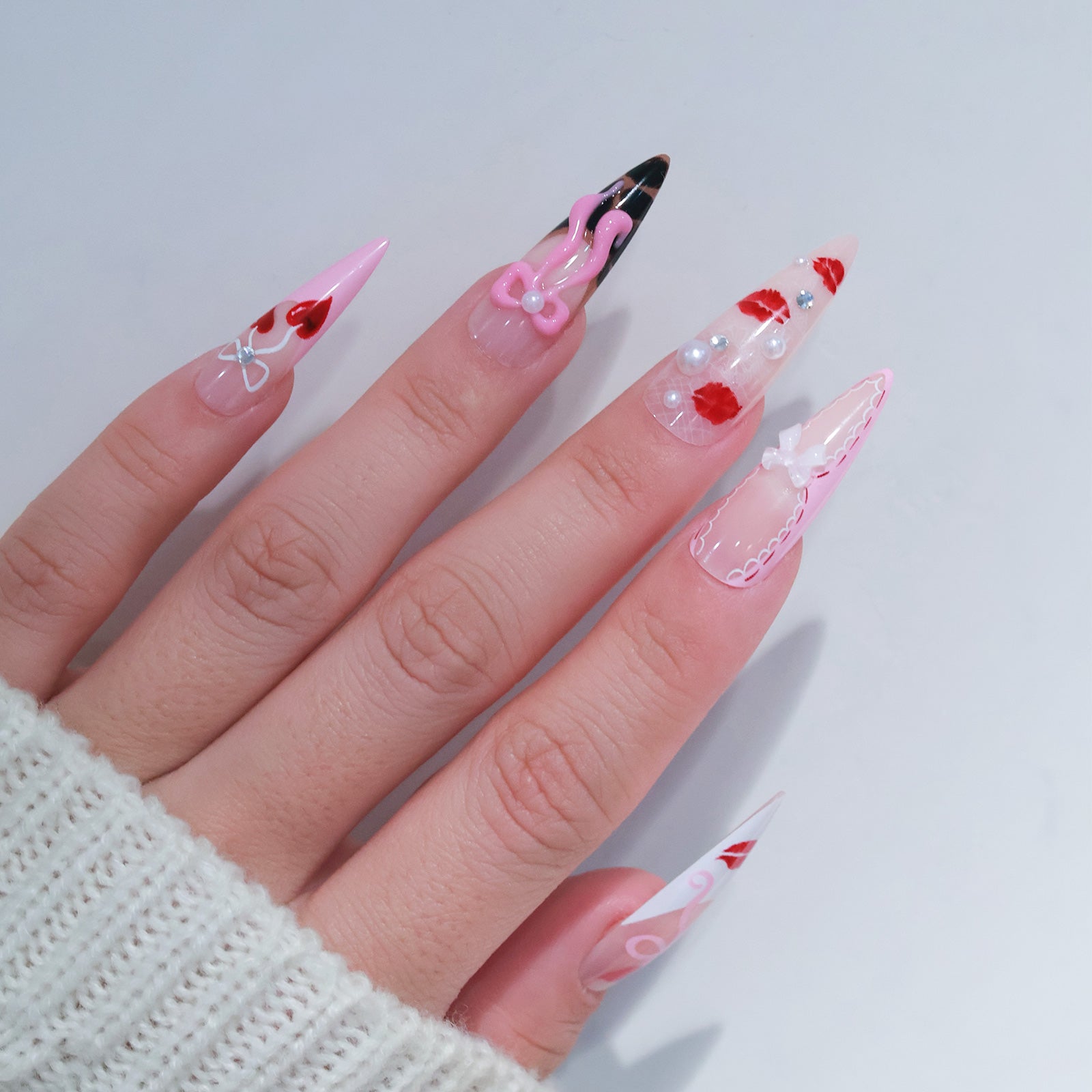 3D - Cherry Kiss - Long Stiletto Secondary image