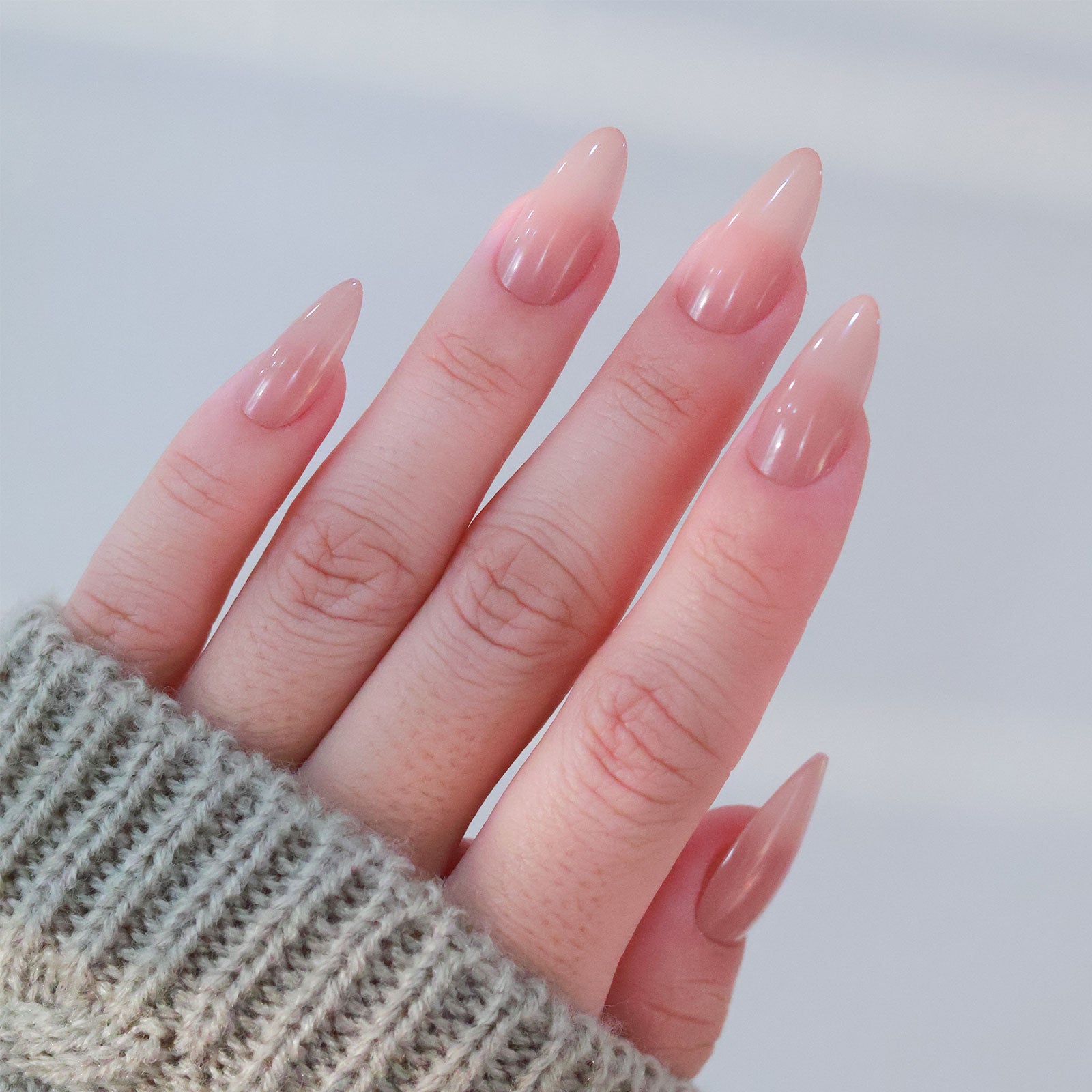 Solid Color - Neutral Nude - Medium Almond Secondary image