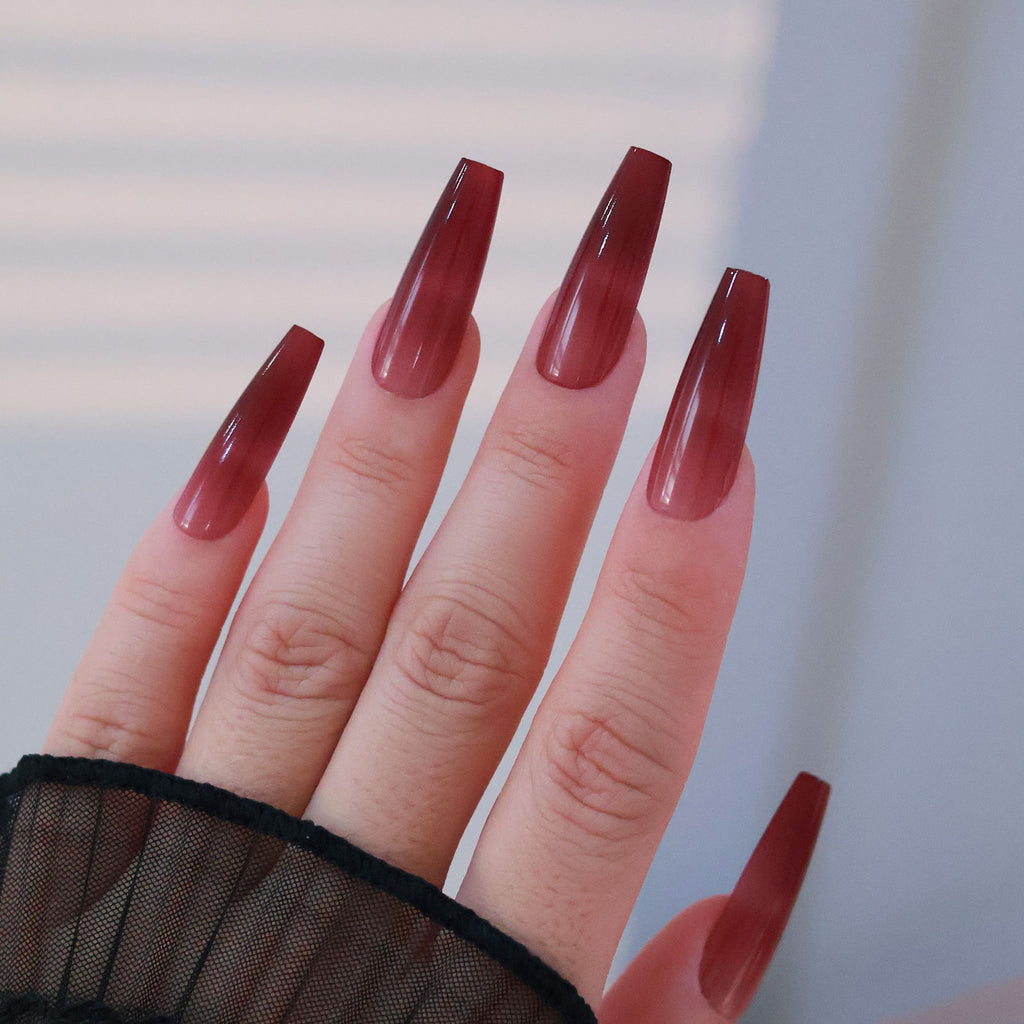 Ombre - Ancora gradient - Long Coffin