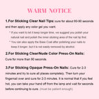 Solid Press-On Nail Tips Adhesive Glue 15g