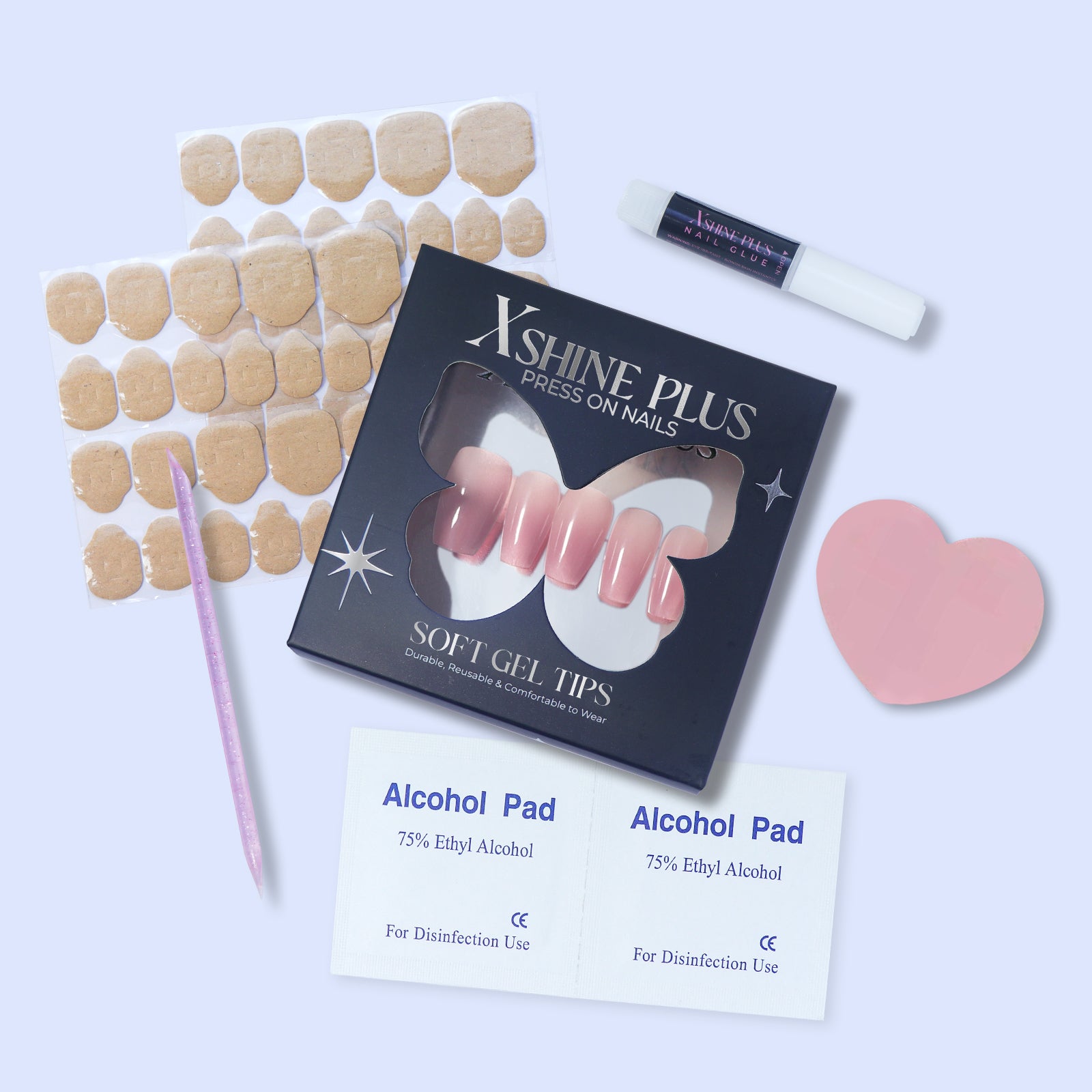 Ombre - Menta Rose - Medium Coffin