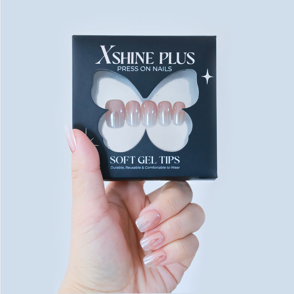 Chrome - White Peach Liqueur - Short Squoval