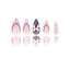 3D - Polka Lace - Medium Almond