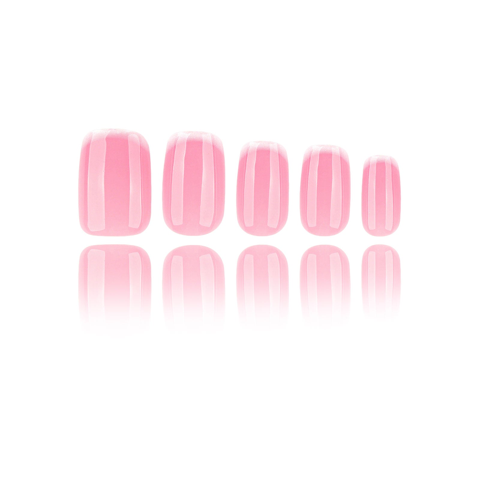 French - Naked Rose - Short Squoval