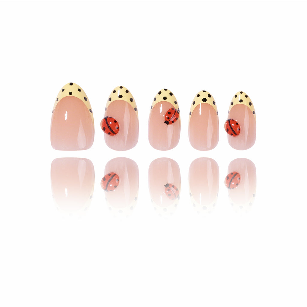 3D - Dotty Beetle - Short Almond