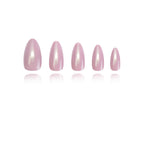 Solid Color - Fairy Dust - Short Almond