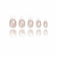 French - Pearl Glazed - Medium Almond