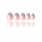 Ombre - Starry Galaxy - Short Oval