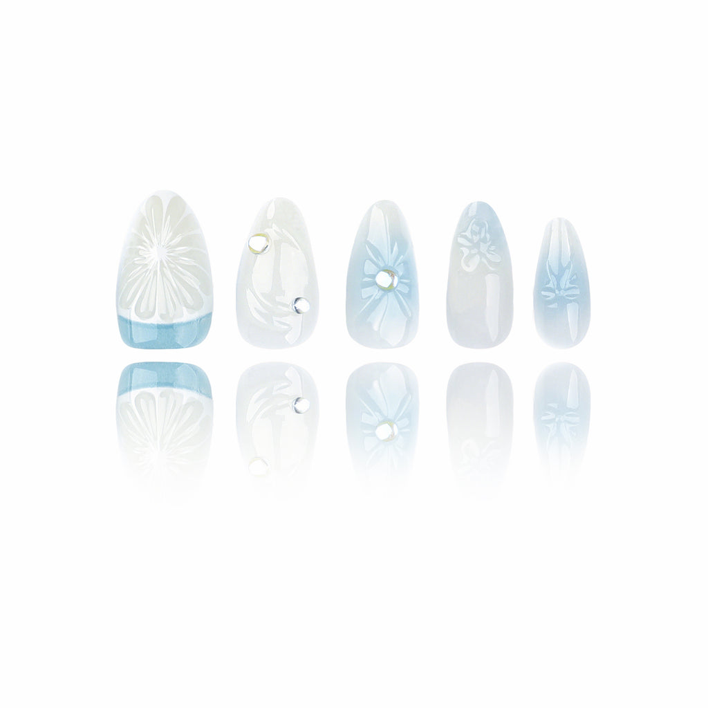 3D - Blue Lemonade - Medium Almond