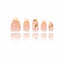 Patterned - Daisy Buzz - Short Almond