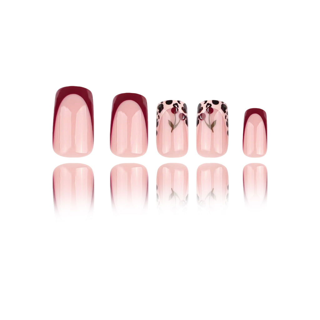 French - Wild Cherry - Short Square