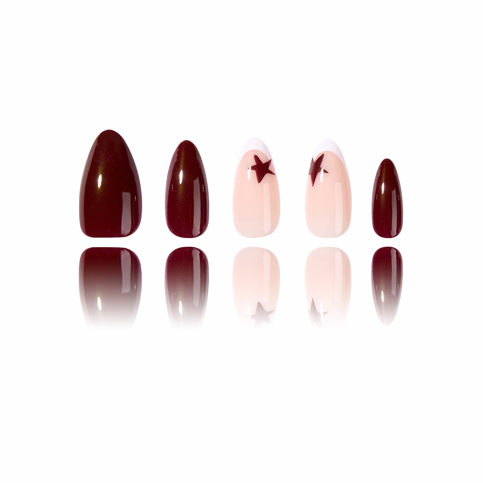 French - Crimson Punk - Medium Almond