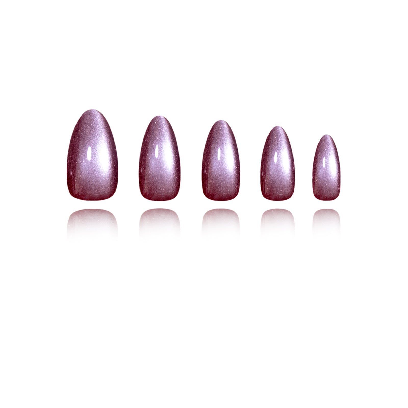 Cat Eye - Lunar Merlot - Short Almond Main image