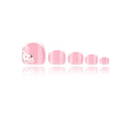 French - Petite Flora - Toe Nails