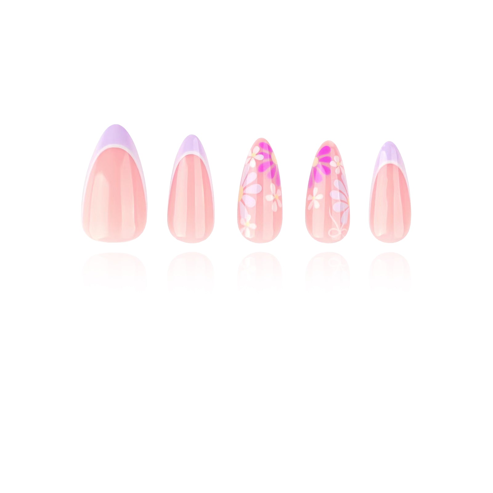 French - Orchid Petal - Medium Almond