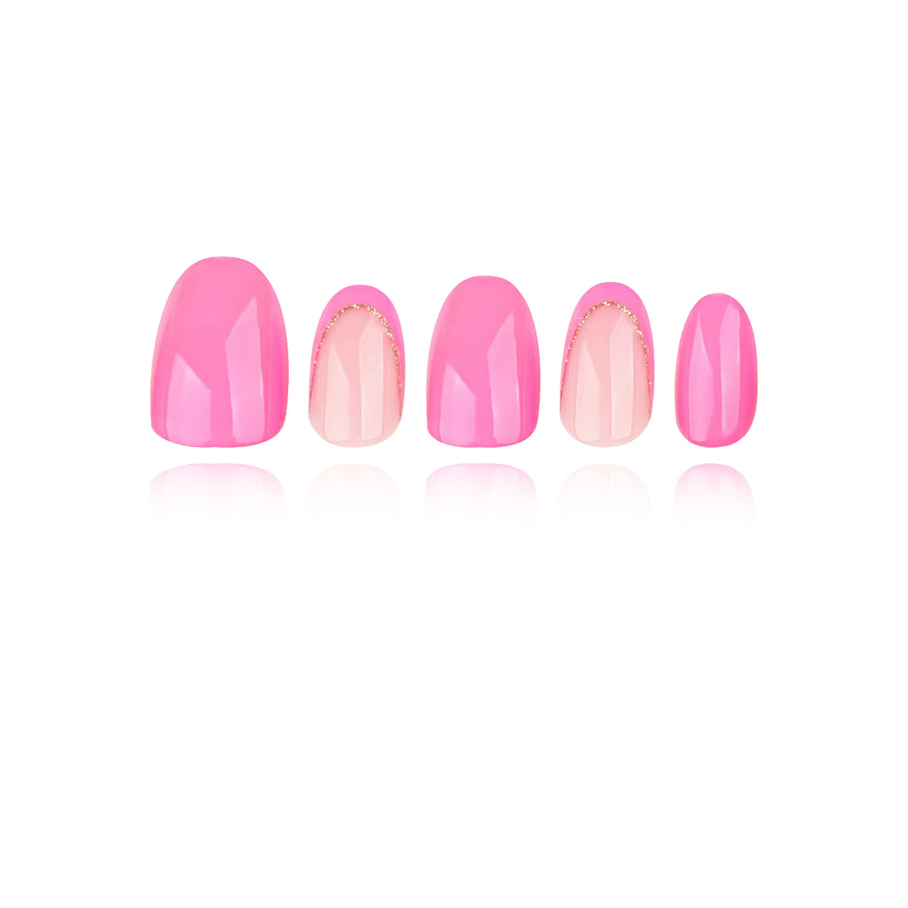 French - Barbie Vibe - Short Oval
