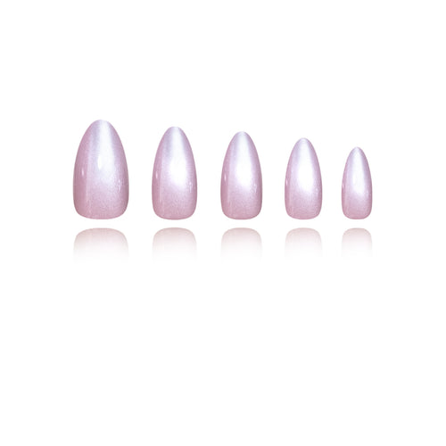 Cat Eye - Dusty Rose - Short Almond