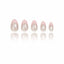 French - Sakura Glazed - Short Almond