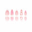 3D - Blush Petal - Medium Almond