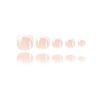 French - Classic - Toe Nails