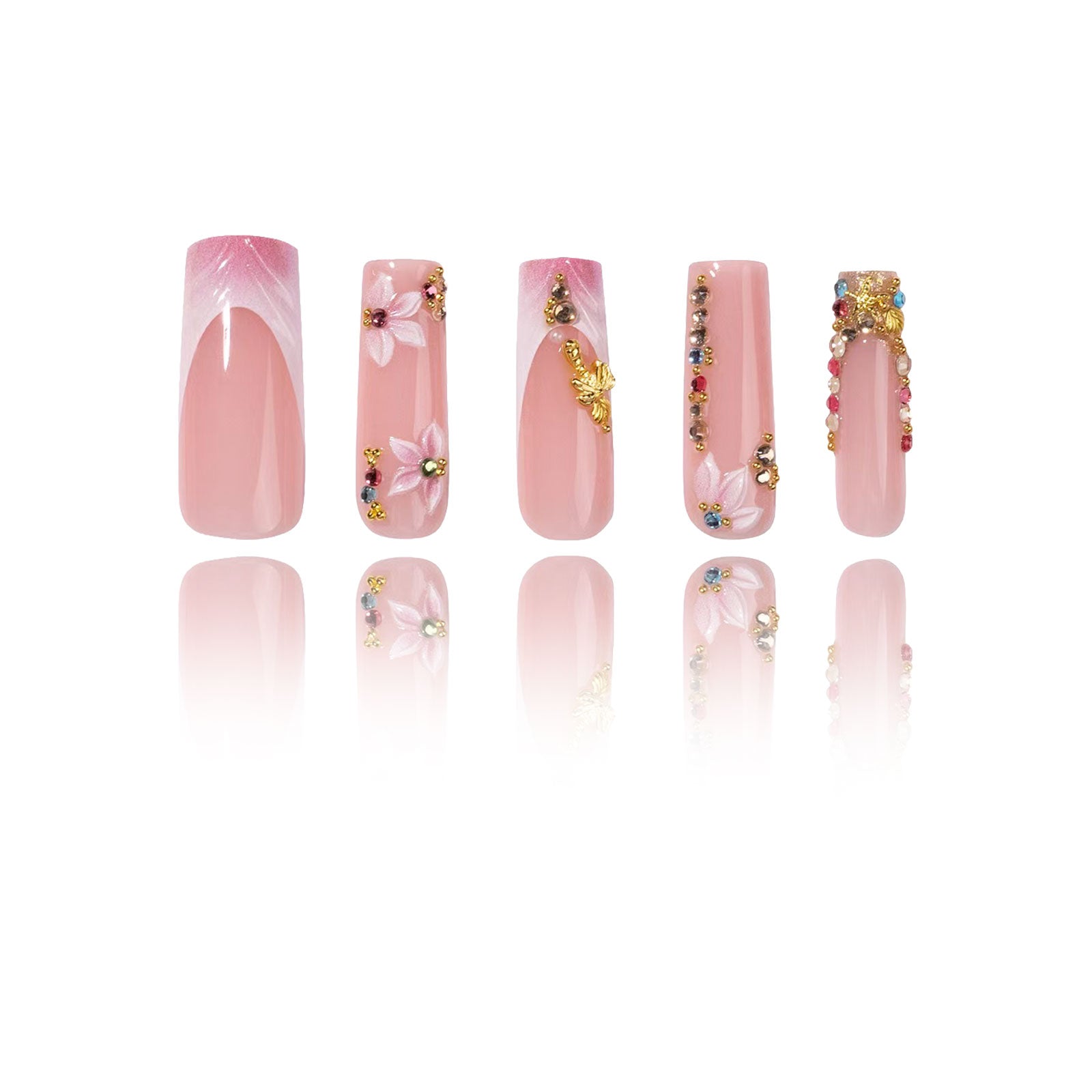 3D -  Riviera Bloom - Extra Long Square