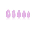 Solid Color - Sweet Lilac - Short Almond