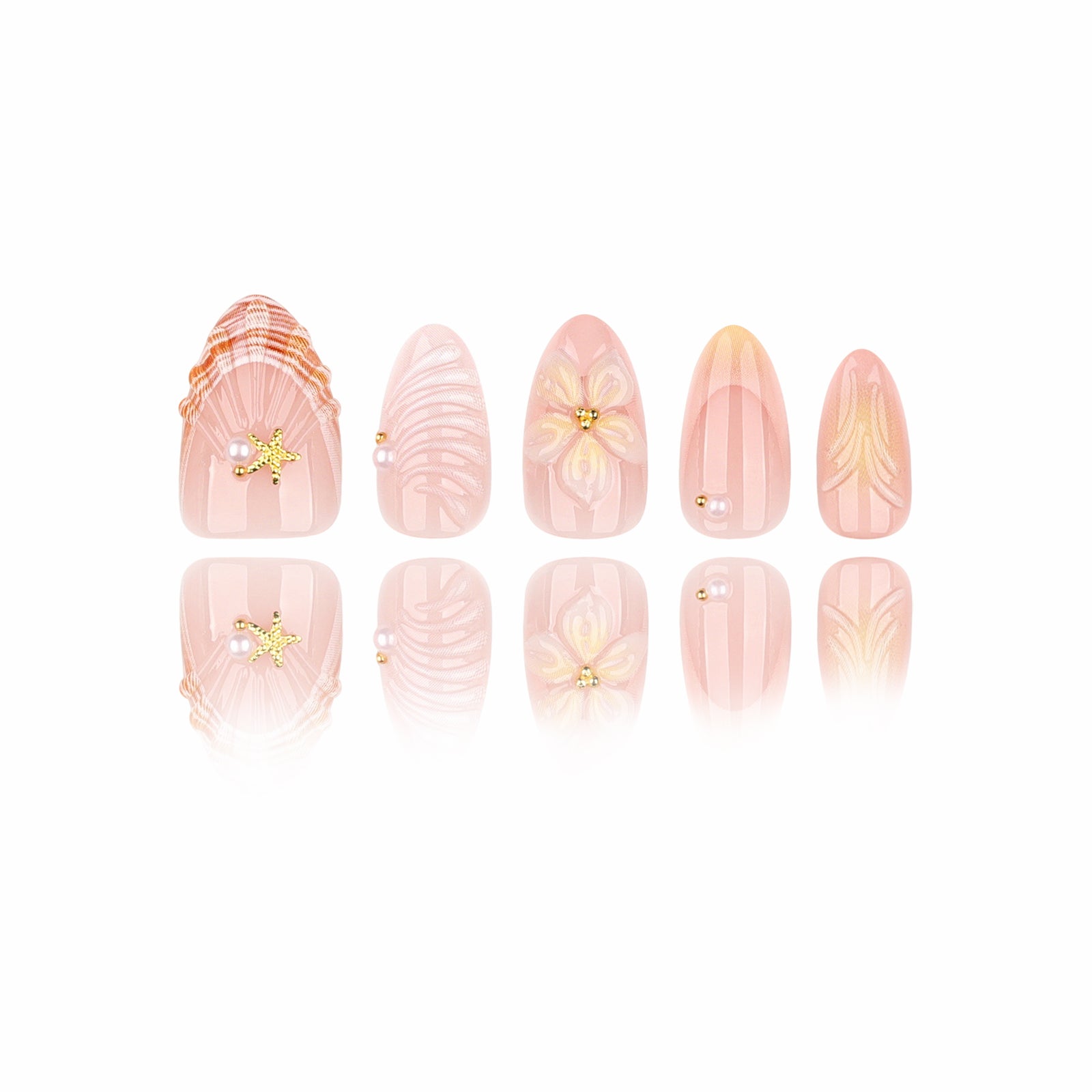 3D - Golden Beach - Short Almond