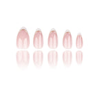 French - Poised Line - Medium Almond