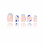 French - Azure Flora - Short Oval