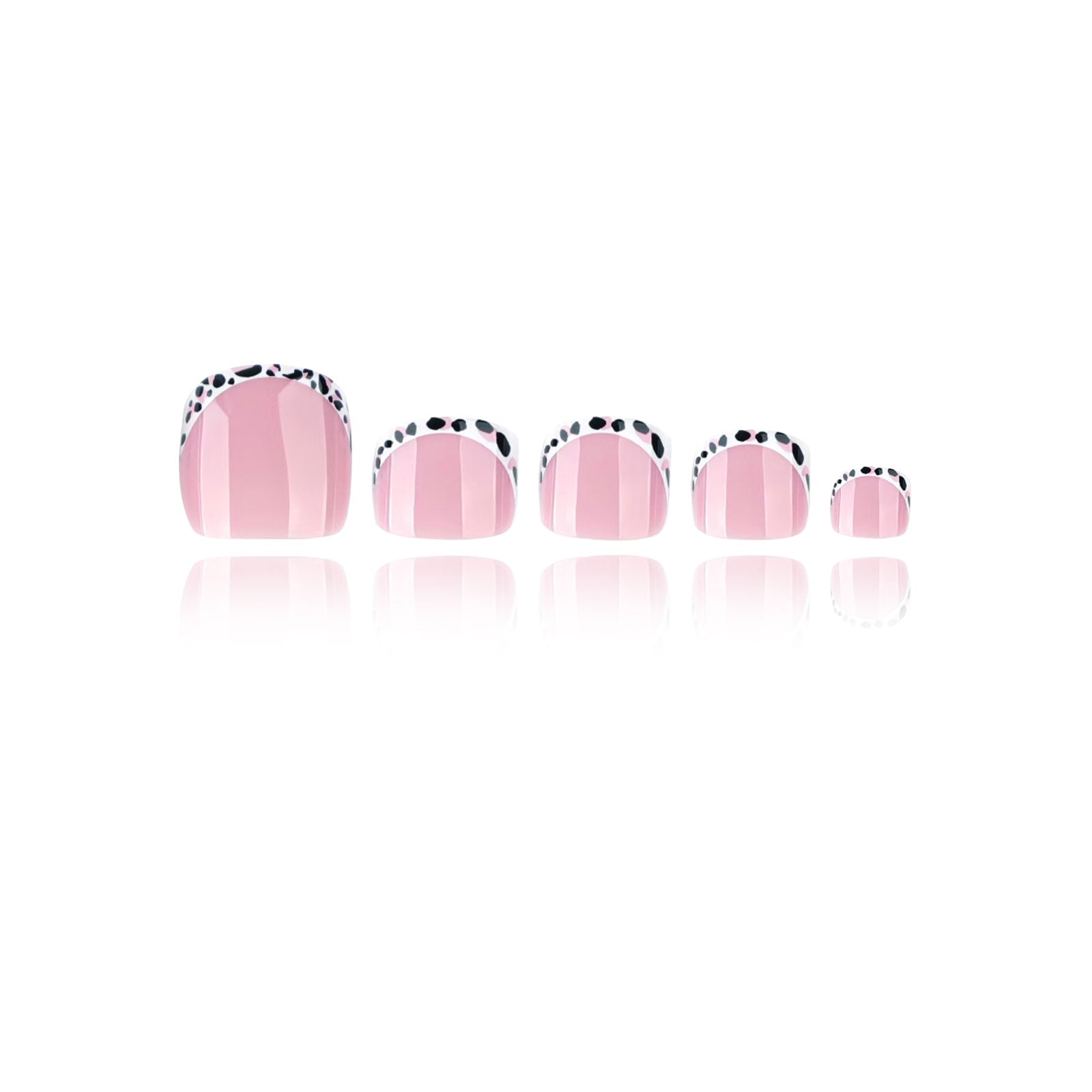 French - Leopard - Toe nails Main image