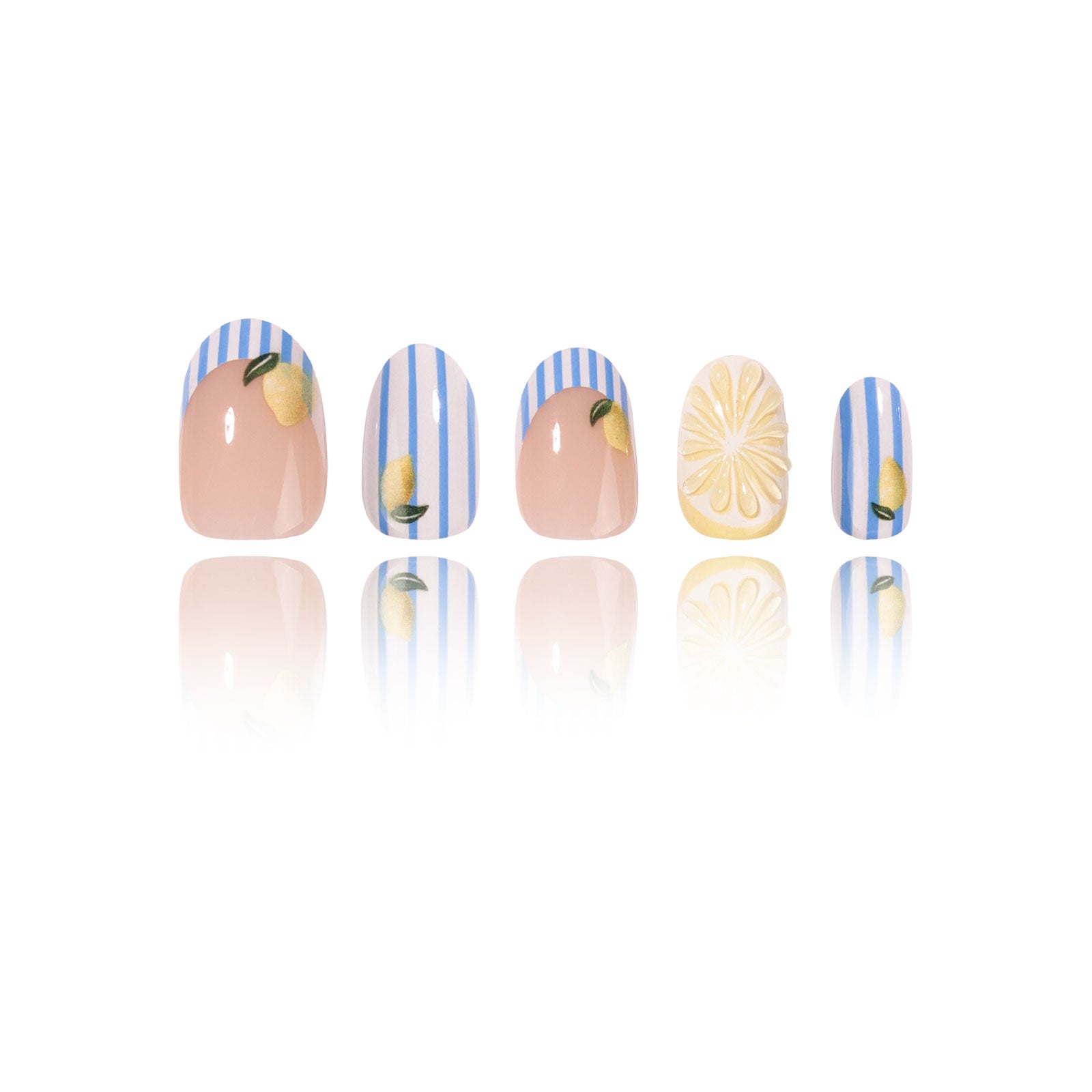 3D - Summer Lemon - Short Oval Main image