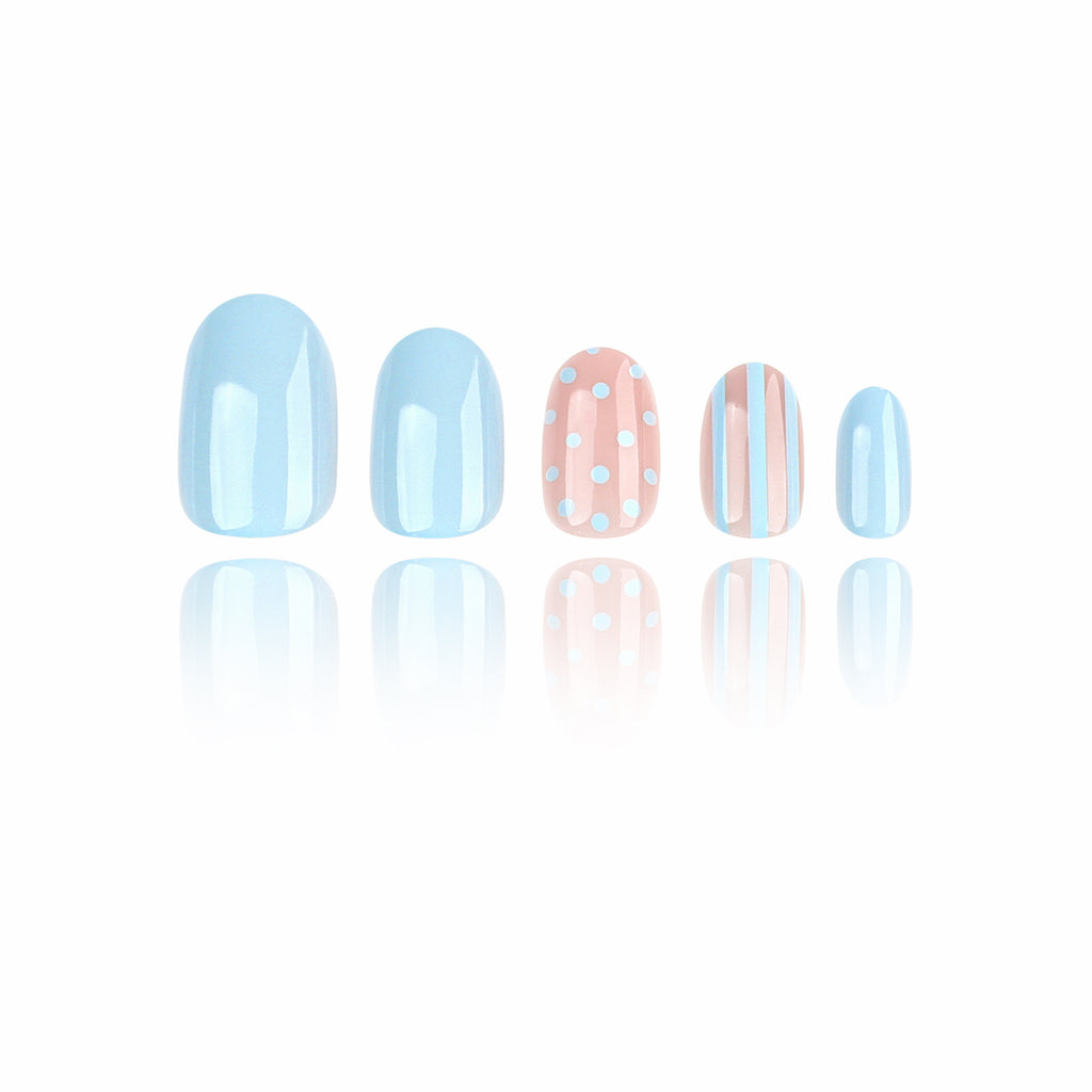 Patterned - Soda Pop - Short Oval
