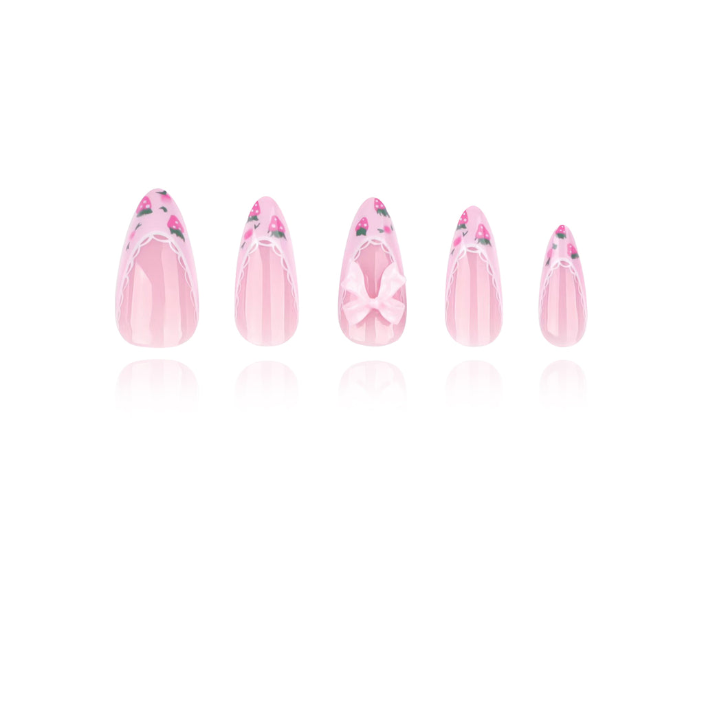 3D - Strawberry Sweet - Medium Almond